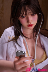 Doll r&eacute;aliste en silicone Evie l'infirmi&egrave;re asiatique ROS MAX 161cm Oriental Series IronTech