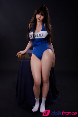 Belle poup&eacute;e d'amour en silicone Evie la nageuse japonaise ROS MAX 161cm Oriental Series IronTech