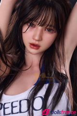 Belle poup&eacute;e d'amour en silicone Evie la nageuse japonaise ROS MAX 161cm Oriental Series IronTech