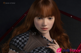 Poup&eacute;e d'amour en silicone Cynthia la rousse farouche 164cm C-cup XTDoll