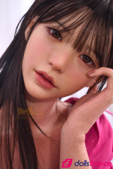 Yuna poup&eacute;e sexuelle en silicone romantique aux t&eacute;t&eacute;s roses ROS MAX 153cm Oriental Series IronTech