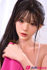 Yuna poup&eacute;e sexuelle en silicone romantique aux t&eacute;t&eacute;s roses ROS MAX 153cm Oriental Series IronTech