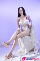 Real doll silicone Meng Xi belle petite asiatique &agrave; gros seins 163cm Bonnet D (Standard Series 163A) MMX
