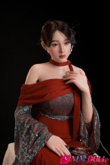 Sexdoll silicone Meng Qi chinoise &agrave; petit cul sodomisable 163cm Bonnet D (Standard Series 163A) MMX
