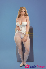 Eileen magnifique sexdoll en silicone blonde amoureuse ROS MAX 164cm IronTech