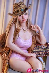 Meng Yi sex doll silicone asiatique blonde cowgirl sexy 165cm Bonnet F (Standard Series 165B) MMX
