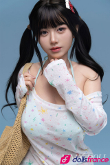 Meng Han belle petite sexdoll en silicone asiatique innocente 150cm Bonnet E (Standard Series 150A) MMX