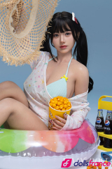 Meng Han belle petite sexdoll en silicone asiatique innocente 150cm Bonnet E (Standard Series 150A) MMX