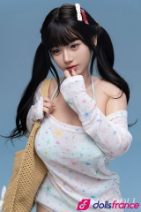 Meng Han belle petite sexdoll en silicone asiatique innocente 150cm Bonnet E (Standard Series 150A) MMX
