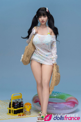 Meng Han belle petite sexdoll en silicone asiatique innocente 150cm Bonnet E (Standard Series 150A) MMX