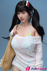 Meng Han belle petite sexdoll en silicone asiatique innocente 150cm Bonnet E (Standard Series 150A) MMX