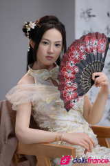 Meng Fei la lovedoll en silicone chinoise hyper r&eacute;aliste 153cm Bonnet B (Seamless Series) MMX