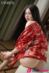 Nora sex doll silicone grande taille chinoise &agrave; grosses mamelles 166cm bonnet J FanReal