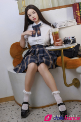 Meng Ting &eacute;tudiante asiatique poup&eacute;e d'amour en silicone 156cm Bonnet E (Ultra Series 156B) MMX