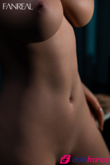 Love doll en silicone Maria la blonde Real Skin Texture 170cm bonnet G FanReal