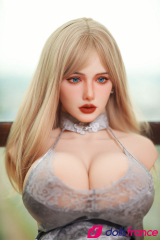 Torse sexdoll Elise sans bras gros lolos en stock EU 85cm E-cup FireDoll