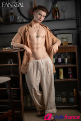 Poup&eacute;e d'amour en silicone Henry bartender gay beau gosse ROS 173cm FanReal