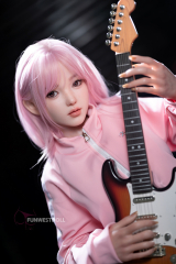 Petite poupée d'amour en silicone guitariste sodomisable Nika EN STOCK EU 152cm D-cup FunWestDoll