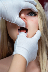 Sexdoll torso en silicone blonde &agrave; gros nichons Olivia Grant.A EN STOCK 107cm H-cup SEDoll