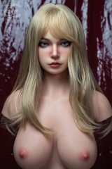 Sexdoll torso en silicone blonde &agrave; gros nichons Olivia Grant.A EN STOCK 107cm H-cup SEDoll