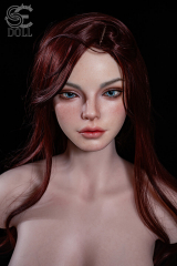 Real doll en silicone torse Scarlett Reed.A EN STOCK 107cm H-cup SEDoll
