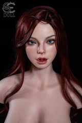 Real doll en silicone torse Scarlett Reed.A EN STOCK 107cm H-cup SEDoll