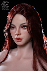 Real doll en silicone torse Scarlett Reed.A EN STOCK 107cm H-cup SEDoll