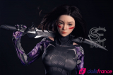 Lita.A la poup&eacute;e sexuelle en silicone ninja &agrave; gros seins 161cm Bonnet E SEdoll