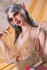 Sexdoll r&eacute;aliste en silicone elfe nymphoname Evadora T167cm Bonnet E SEdoll