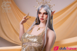 Sexdoll r&eacute;aliste en silicone elfe nymphoname Evadora T167cm Bonnet E SEdoll