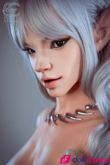 Evadora poup&eacute;e d'amour en silicone elfe sado-maso T165cm Bonnet C SEdoll