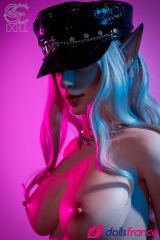 Evadora poup&eacute;e d'amour en silicone elfe sado-maso T165cm Bonnet C SEdoll