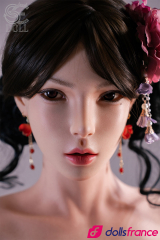 Lumi sex doll en silicone chinoise traditionnelle qui aime la sodomie T165cm Bonnet C SEdoll