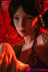 Lumi sex doll en silicone chinoise traditionnelle qui aime la sodomie T165cm Bonnet C SEdoll