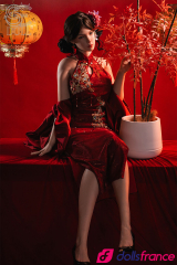 Lumi sex doll en silicone chinoise traditionnelle qui aime la sodomie T165cm Bonnet C SEdoll