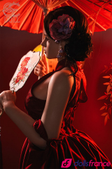 Lumi sex doll en silicone chinoise traditionnelle qui aime la sodomie T165cm Bonnet C SEdoll