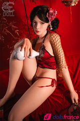 Lumi sex doll en silicone chinoise traditionnelle qui aime la sodomie T165cm Bonnet C SEdoll
