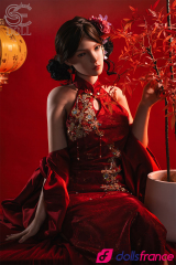 Lumi sex doll en silicone chinoise traditionnelle qui aime la sodomie T165cm Bonnet C SEdoll