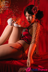 Lumi sex doll en silicone chinoise traditionnelle qui aime la sodomie T165cm Bonnet C SEdoll