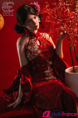 Lumi sex doll en silicone chinoise traditionnelle qui aime la sodomie T165cm Bonnet C SEdoll