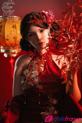 Lumi sex doll en silicone chinoise traditionnelle qui aime la sodomie T165cm Bonnet C SEdoll