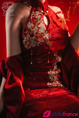 Lumi sex doll en silicone chinoise traditionnelle qui aime la sodomie T165cm Bonnet C SEdoll