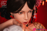 Lumi sex doll en silicone chinoise traditionnelle qui aime la sodomie T165cm Bonnet C SEdoll