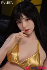 Poup&eacute;e sexuelle en silicone Nora l'asiatique en maillot de bain 158cm bonnet B FanReal