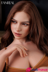 Sexdoll r&eacute;aliste en silicone Mirella beaut&eacute; rousse ROS 155cm F-cup FanReal