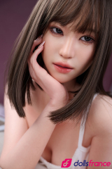 Sex doll en silicone Viki la charmante asiate &agrave; gros cul ROS MAX 150cm bonnet E Real Lady