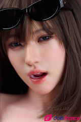Sex doll en silicone Viki la charmante asiate &agrave; gros cul ROS MAX 150cm bonnet E Real Lady