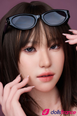 Sex doll en silicone Viki la charmante asiate &agrave; gros cul ROS MAX 150cm bonnet E Real Lady