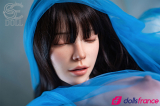 Torse en silicone sexuel Jenny la belle brunette endormie &agrave; gros seins 111cm Bonnet G SEdoll