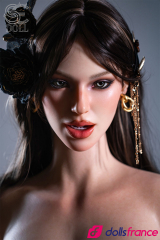 Love doll buste r&eacute;aliste en silicone &agrave; gros seins Aria Knox la duchesse 111cm Bonnet G SEdoll